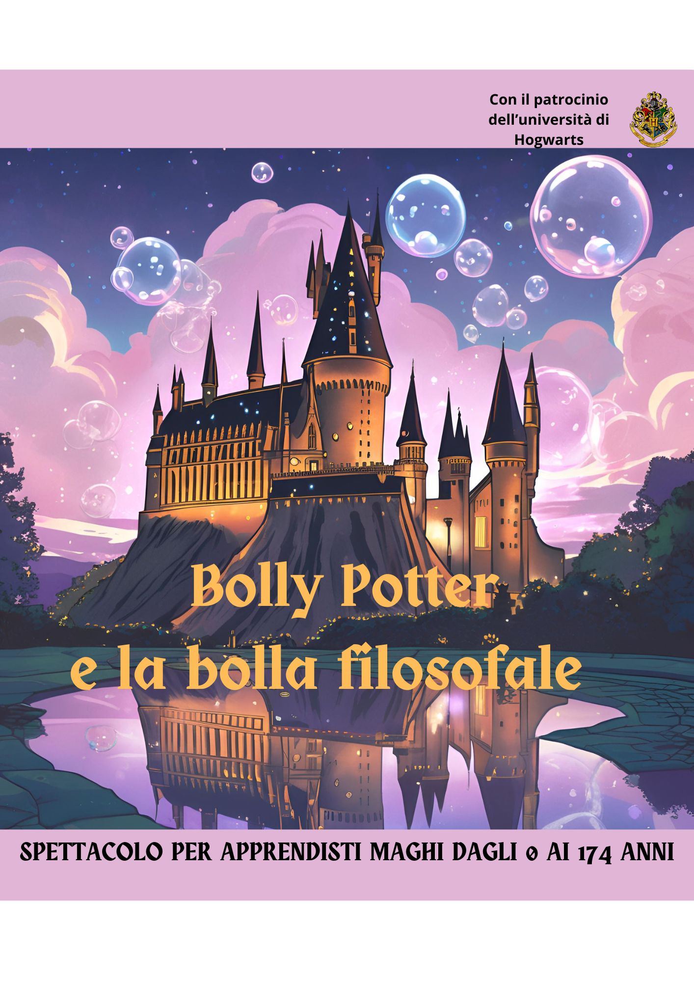 Bolly Potter e la Bolla filosofale - il nuovo spettacolo de il Bollaio Matto al Castello di Tabiano